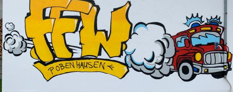 Graffiti FFW Pobenhausen