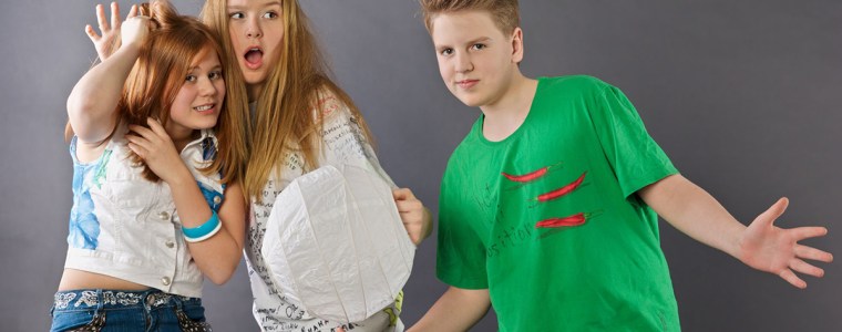 Jugendliche in Aktion